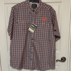 Drake Men's Auburn Gingham Wingshooter’s Shirt